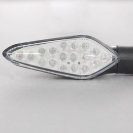 LED knipperlicht Pijl vorm 18 LEDS (per paar)