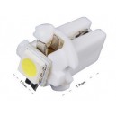 LED wit B8.5D T5 dashboard licht (per paar)