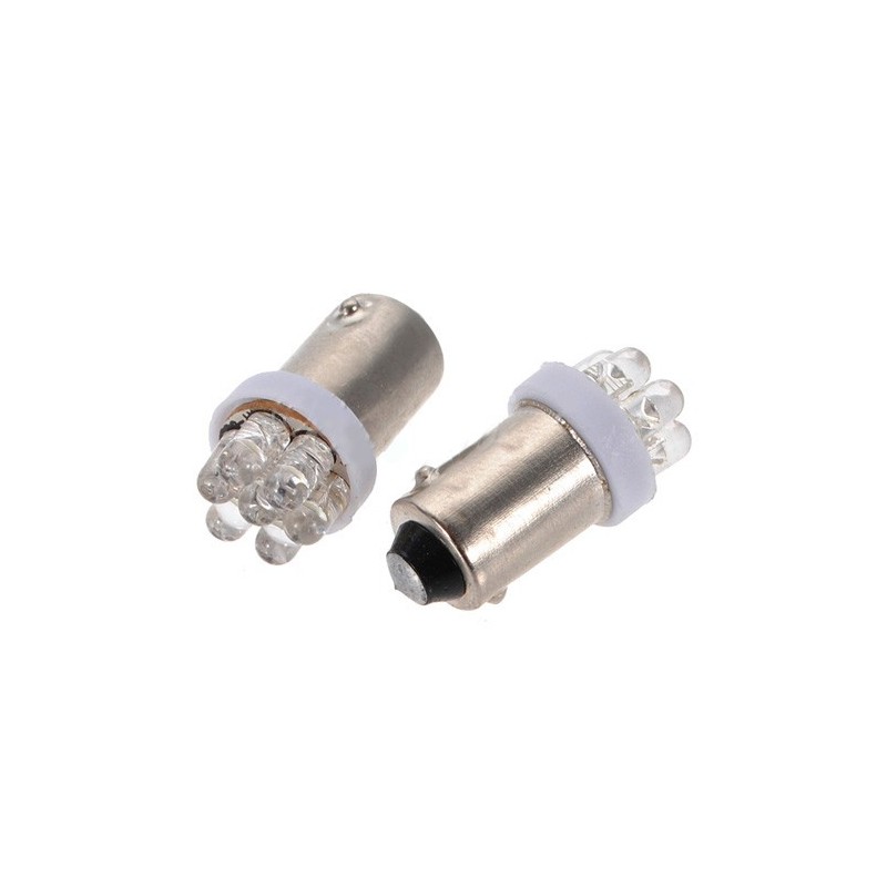 LED wit BA9s, BA9 T11 licht (per paar)