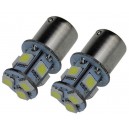 LED BA15s Amber 21W knipperlicht (per paar)