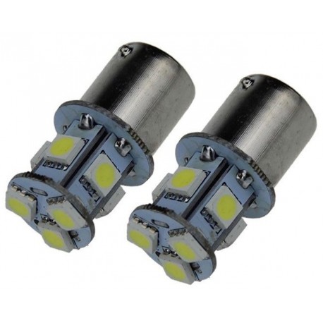 LED BA15s Amber 21W knipperlicht (per paar)