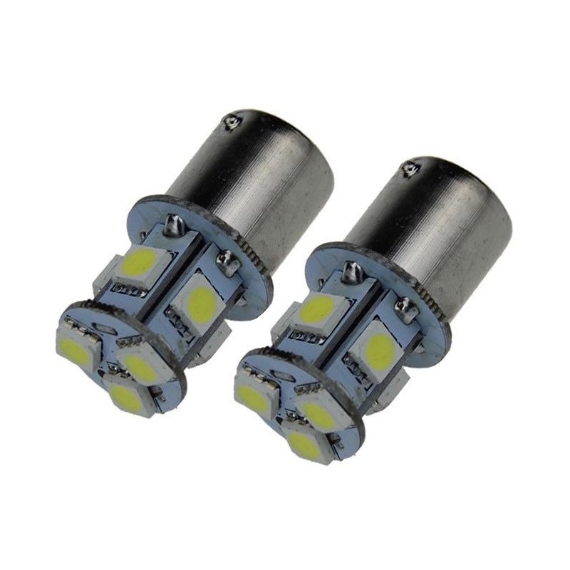 LED BA15s Amber 21W knipperlicht (per paar)