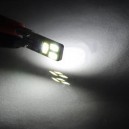 Witte Canbus T10 dashboard LED lampjes 6 SMD leds per lampje (per paar)
