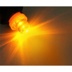 Geel LED Lampje voor dashboard en knipperlichten T10 W5W 12V