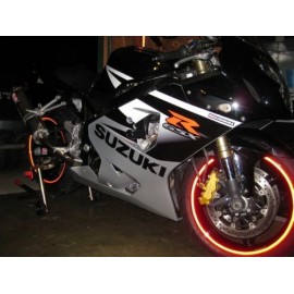 Reflecterende Rimstripe - Oranje -