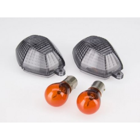 SUZUKI DL 1000 V-STROM (02-10) Smoked Knipperlicht lenzen (per paar)